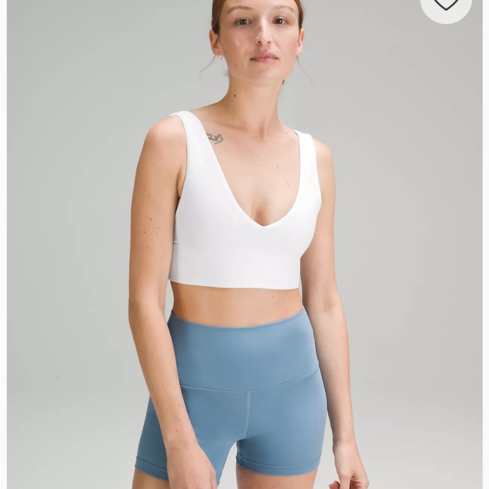 Lululemon align sports bra white size 6